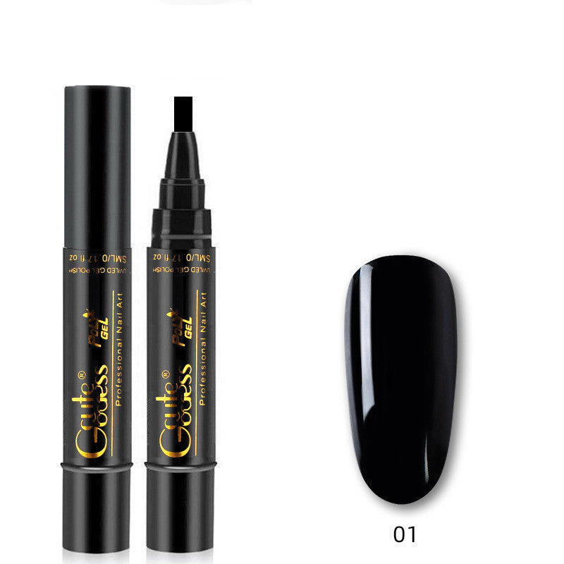 Stylo Gel 3 en 1 pour Ongles – Colle Photothérapie, Aimant & Effet Cat Eye