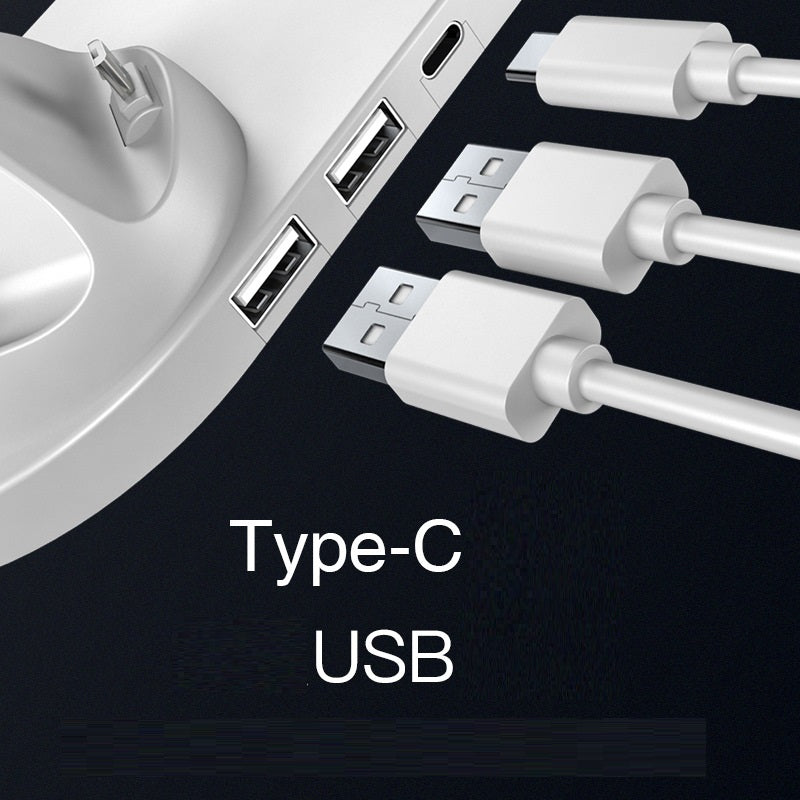 Station de Charge Sans Fil 6 en 1 – Chargeur Rapide pour iPhone, Montre & Plus