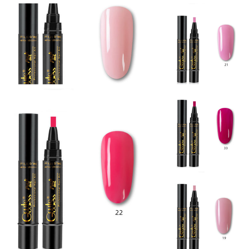 Stylo Gel 3 en 1 pour Ongles – Colle Photothérapie, Aimant & Effet Cat Eye