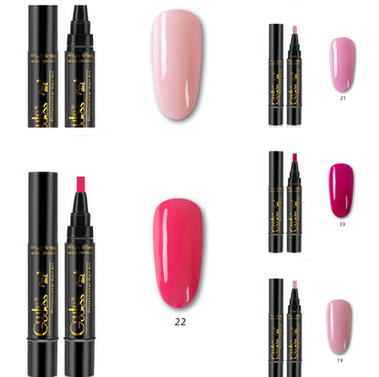 Stylo Gel 3 en 1 pour Ongles – Colle Photothérapie, Aimant & Effet Cat Eye