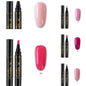 Stylo Gel 3 en 1 pour Ongles – Colle Photothérapie, Aimant & Effet Cat Eye