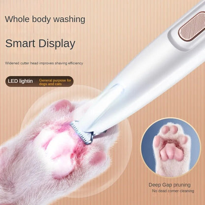 Tondeuse Électrique pour Chien avec LED – Toilettage Professionnel à Domicile