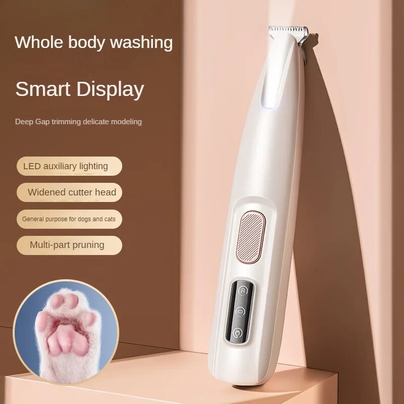 Tondeuse Électrique pour Chien avec LED – Toilettage Professionnel à Domicile