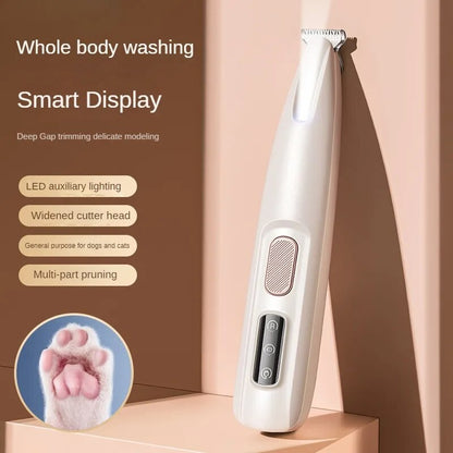 Tondeuse Électrique pour Chien avec LED – Toilettage Professionnel à Domicile