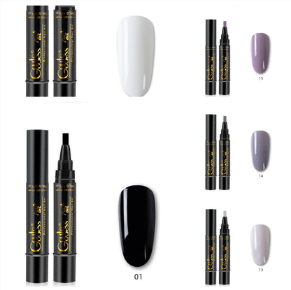 Stylo Gel 3 en 1 pour Ongles – Colle Photothérapie, Aimant & Effet Cat Eye