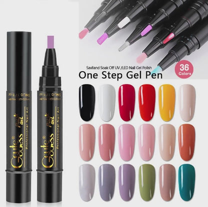 Stylo Gel 3 en 1 pour Ongles – Colle Photothérapie, Aimant & Effet Cat Eye
